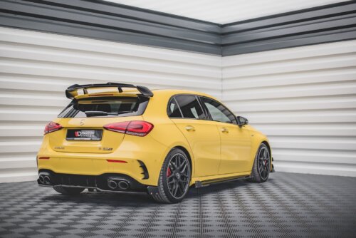 Maxton Rear Splitter + Flaps for Mercedes-AMG A 45 S Aero Pack W177