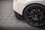 Maxton Rear Splitter + Flaps for Nissan GTR R35 Facelift