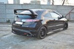 Maxton stražnji splitter za HONDA CIVIC VIII TYPE S/R (bez vertikalnih šipki)