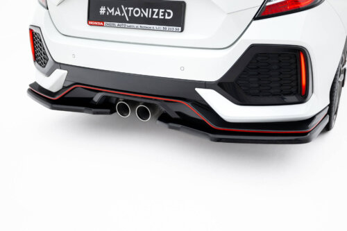 Maxton rear splitter for Honda Civic Sport Mk 10