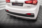Maxton rear splitter for Hyundai I20 Mk2 Facelift