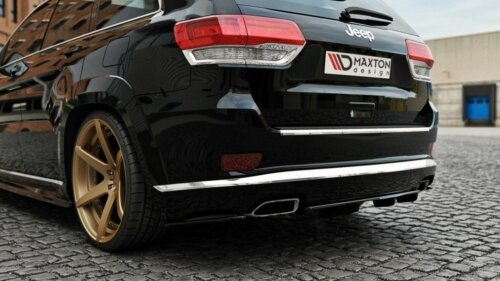 Maxton Rear Splitter Jeep Grand Cherokee WK2 Summit FACELIFT (with a vertical bar)