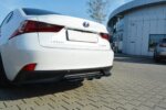 Maxton Rear Splitter Lexus IS Mk3 H (with vertical bars)