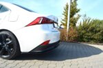 Maxton Rear Splitter Lexus IS Mk3 H (without vertical bars)