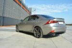 Maxton Rear Splitter Lexus IS Mk3 T (with vertical bars)