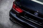 Maxton rear splitter for Lexus LS Mk4 Facelift