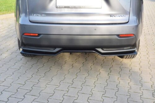Maxton Rear Splitter Lexus NX Mk1 H (with vertical bars)