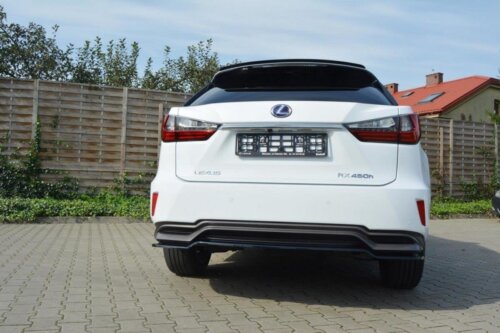 Maxton Rear Splitter Lexus RX Mk4 H (without vertical bars)