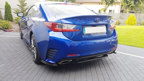 Maxton rear splitter for Lexus Rc Mk1