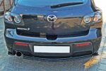 Maxton Rear Splitter MAZDA 3 MPS MK1 PREFACE US-Spec Version (without vertical bars)