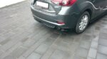 Maxton Rear Splitter Mazda 3 BM (Mk3) Facelift (without vertical bars)