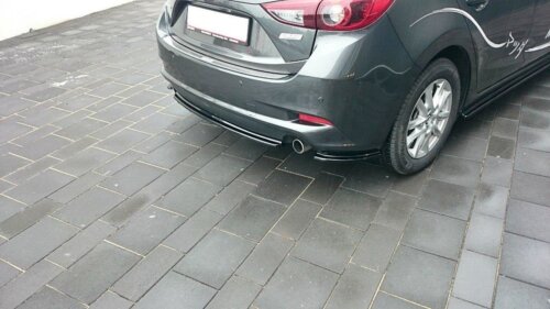 Maxton Rear Splitter Mazda 3 BM (Mk3) Facelift (without vertical bars)
