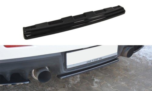 Maxton rear splitter for Mitsubishi Lancer Evo X (without vertical bars)