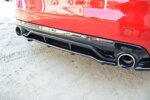 Maxton rear splitter for PEUGEOT 308 II GTI (with vertical bars)