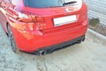 Maxton rear splitter for PEUGEOT 308 II GTI (with vertical bars)