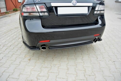 Maxton rear splitter for Saab 9-3 Aero Mk2 Facelift