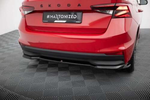 Maxton rear splitter for Skoda Fabia Mk4