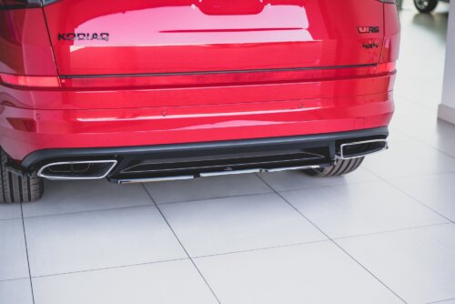 Maxton rear splitter for Skoda Kodiaq RS Mk1 / Mk1 Facelift