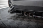 Maxton Rear Splitter V.1 (with vertical bars) + Flaps Honda Civic Sport Mk 10 Facelift