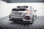 Maxton stražnji splitter V.1 (with vertical bars) za Honda Civic Sport Mk 10 Facelift