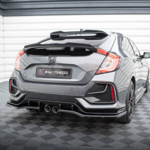 Maxton stražnji splitter V.1 (with vertical bars) za Honda Civic Sport Mk 10 Facelift