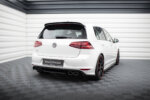 Maxton rear splitter for VW GOLF VII R (with vertical bars)