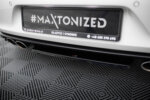 Maxton rear splitter for VW GOLF VII R (with vertical bars)