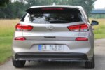 Maxton Rear Splitter (WITH VERTICAL BARS) HYUNDAI I30 MK3 HATCHBACK