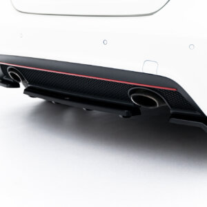 Maxton stražnji splitter (WITH VERTICAL BARS) za MERCEDES-BENZ W176 AMG-LINE PREFACE