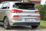 Maxton Rear Splitter (WITHOUT VERTICAL BARS) HYUNDAI I30 MK3 HATCHBACK