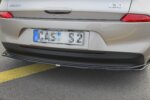 Maxton Rear Splitter (WITHOUT VERTICAL BARS) HYUNDAI I30 MK3 HATCHBACK