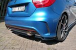 Maxton Rear Splitter (WITHOUT VERTICAL BARS) MERCEDES-BENZ W176 AMG-LINE PREFACE