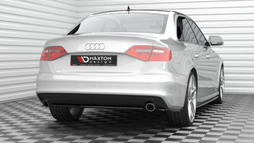 Maxton rear splitter for Audi A4 S-Line B8 Facelift
