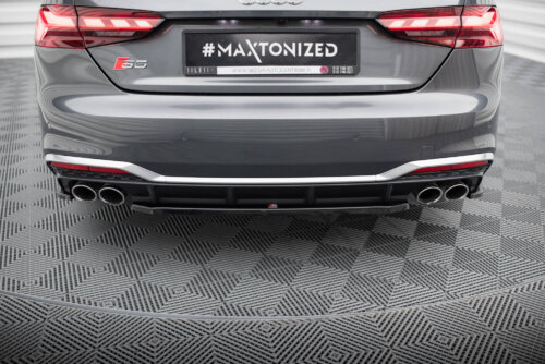 Maxton rear splitter for Audi S5 Sportback / Coupe F5 Facelift