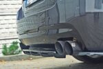 Maxton rear splitter for BMW 5 M-Pack Sedan/Touring F10/F11 (fits two double exhaust ends)