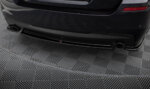 Maxton rear splitter for BMW 5 M-Pack Sedan/Touring F10/F11 (fits two single exhaust ends)