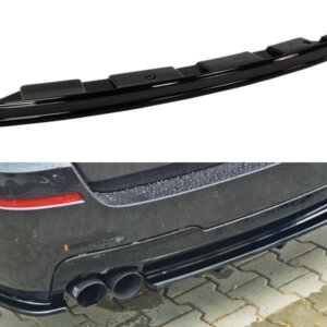 Maxton stražnji splitter za BMW 5 M-Pack Sedan/Touring F10/F11 - without vertical bars (fits two double exhaust ends)