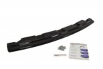 Maxton rear splitter for BMW 5 M-Pack Sedan/Touring F10/F11 - without vertical bars (fits two single exhaust ends)