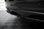 Maxton rear splitter for BMW X4 M-PACK (with a vertical bar)