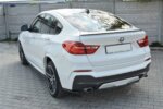 Maxton rear splitter for BMW X4 M-PACK (without a vertical bar)
