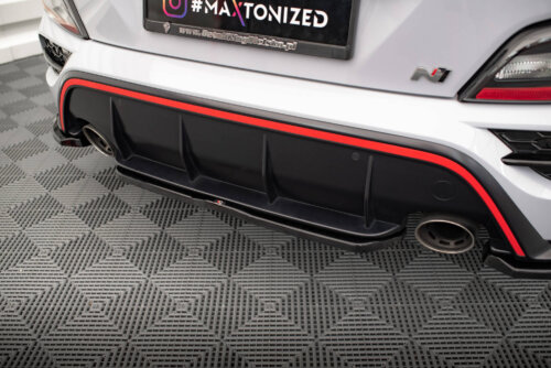 Maxton rear splitter for Hyundai Kona N Mk1