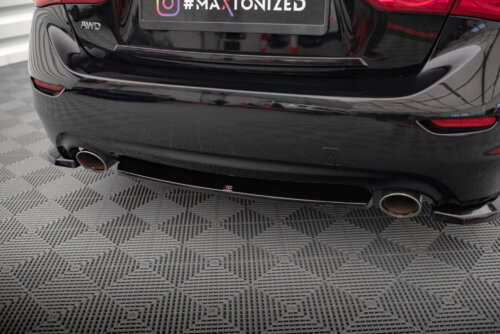 Maxton rear splitter for Infiniti Q50 S Mk1