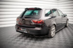 Maxton rear splitter for Seat Exeo