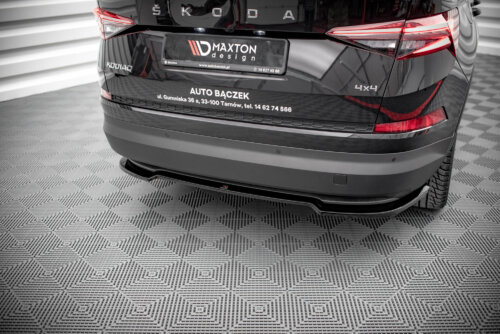 Maxton rear splitter for Skoda Kodiaq Mk1 Facelift