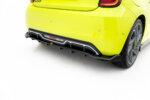 Maxton rear splitter (with vertical bars) for Abarth 500e