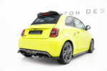 Maxton rear splitter (with vertical bars) for Abarth 500e