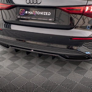 Maxton stražnji splitter (with vertical bars) za Audi A3 S-Line Sedan 8Y