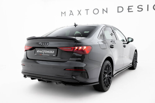 Maxton stražnji splitter (with vertical bars) za Audi A3 Sedan 8Y