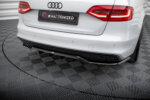 Maxton rear splitter (with vertical bars) for Audi A4 Competition B8 Facelift
