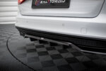 Maxton rear splitter (with vertical bars) for Audi A4 Competition B8 Facelift
